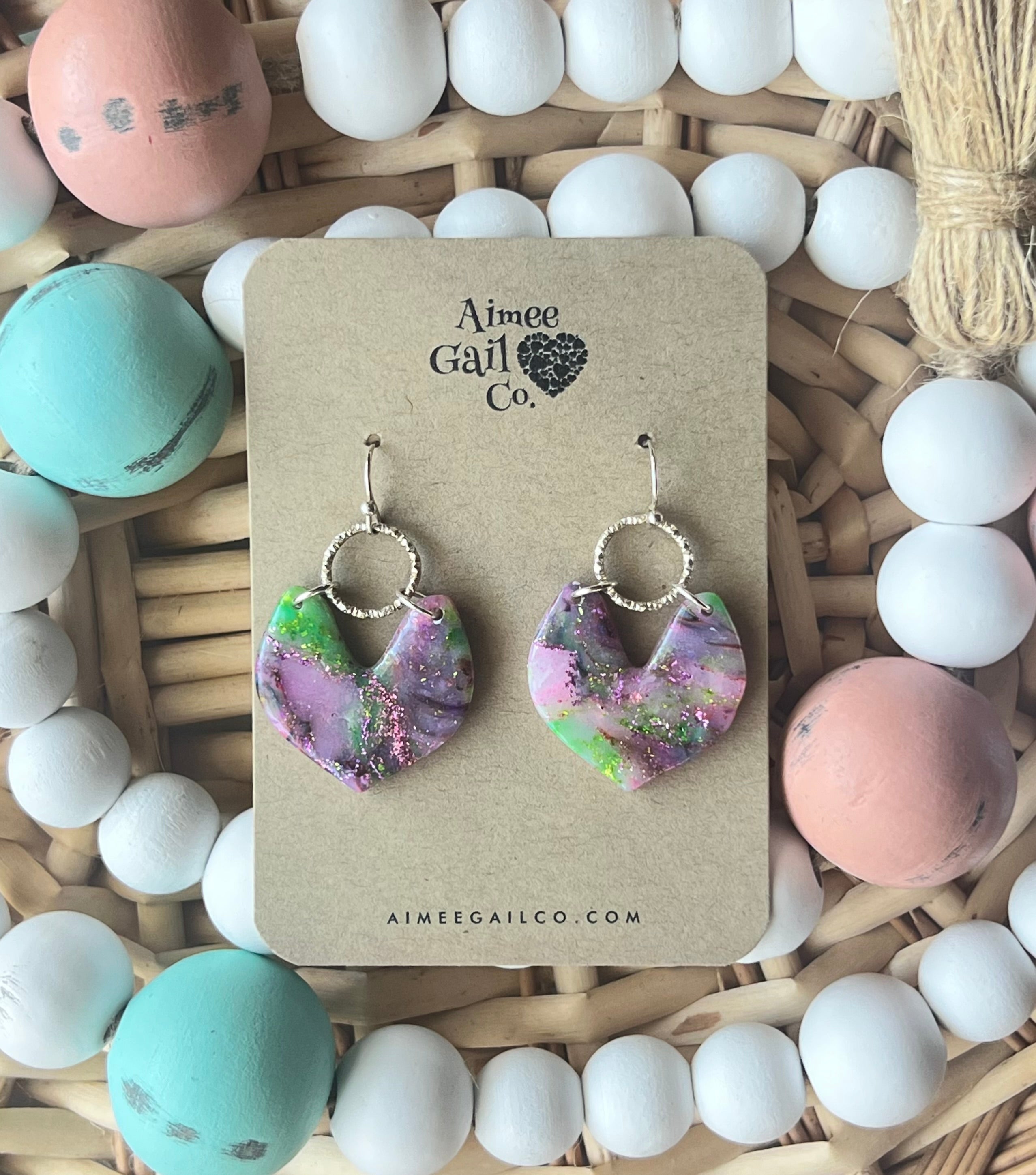 Aurora’s Heart Dangle